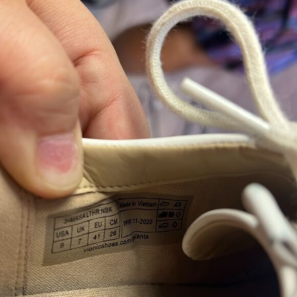 VIONIC SIMASA Womens Comfort Arch Support Sneakers Blue White Leather size 9 - Picture 9 of 9